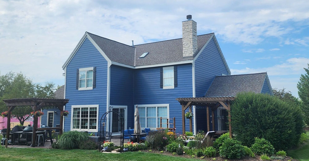 home in Hales Corners, WI that used roof financing options