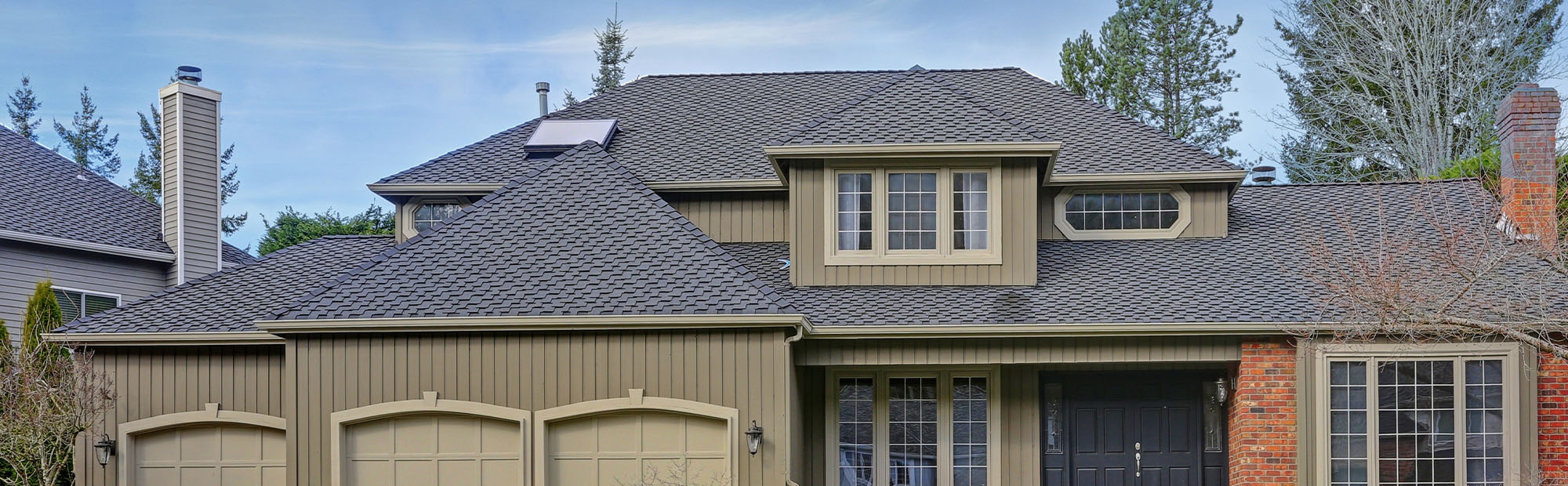 new trendy roof installed in Sheboygan Falls, WI